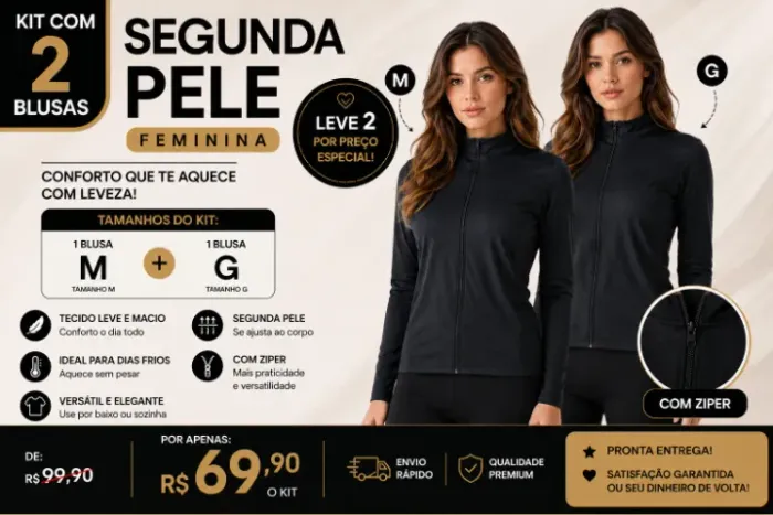 Blusa Segunda pele