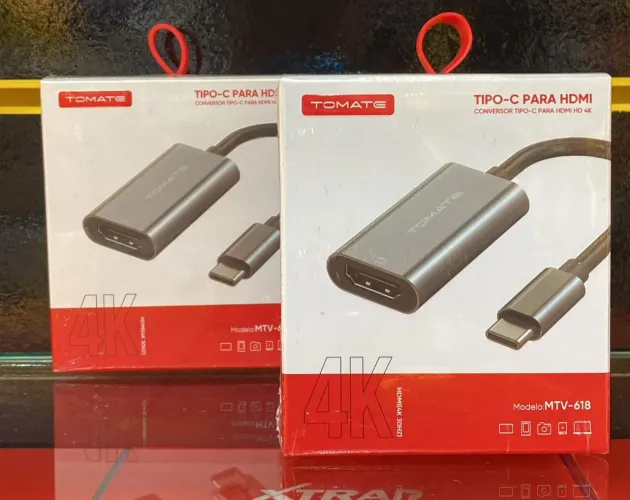 *Chegou conversor tipo c para HDMI, MTV-618*<br>*R$:22,00*?<br>*R$:22,00*?