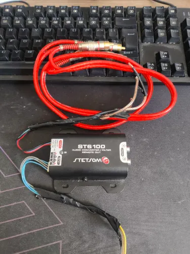 Adaptador de RCA + Cabo blindado