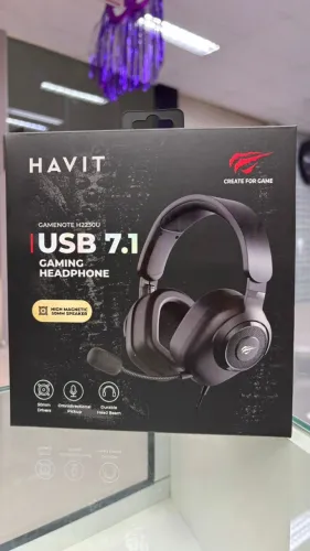 HEADSET GAMER HAVIT USB 7.1 - PRETO