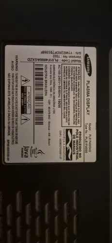 Tv Samsung Plasma 51' (defeito)
