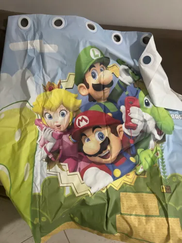 Cortina infantil Mario Bros