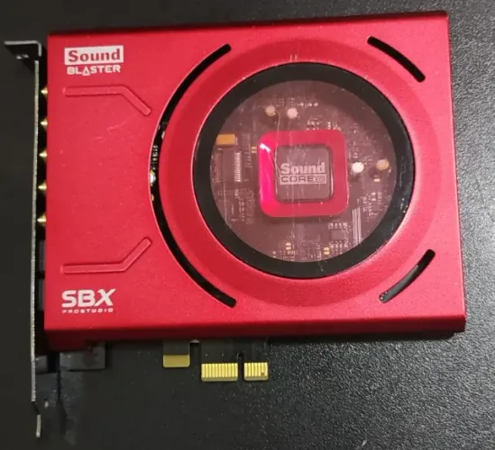 Placa De Som Sound Blaster Z