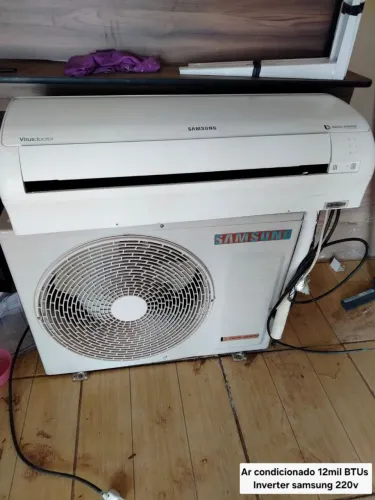 Ar condicionado 12mil BTUs <br>Inverter samsung <br>1349,00
