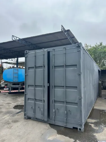 CONTAINER 40 PÉS COM ABERTURAS LATERAIS - 12 METROS