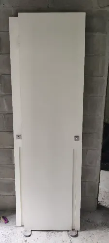 Porta top branca com fechadura IMAB