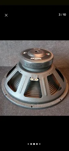 Subwoofer kicker XPL 15 polegadas 