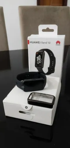 Smartwatch, HUAWEI Band 10, Caixa de Polímeros Duráveis + Capa de Brinde. Oferta!