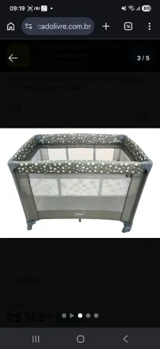Berço Portátil Lune Maxi Baby