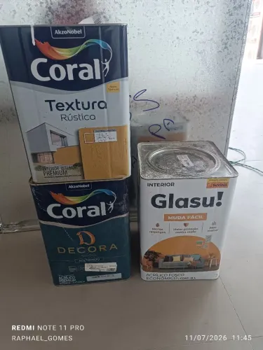 Tinta massa e selador 