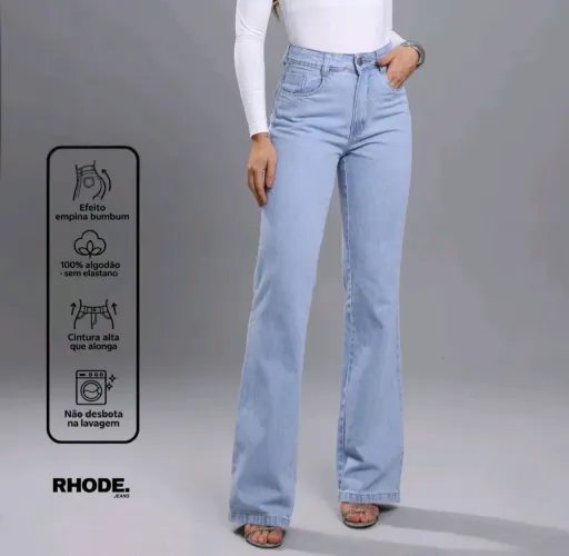 Calça jeans feminina Rhode tamanho 40