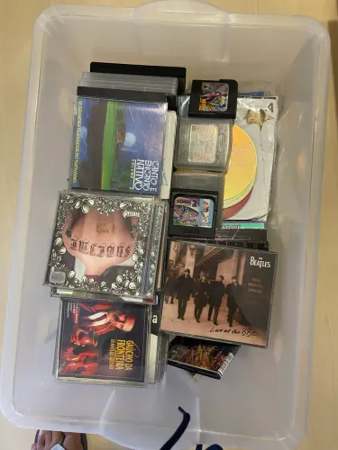Caixa com CD?s