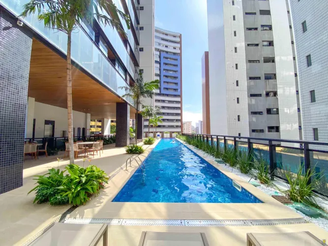 Apartamento alto padrão com suíte e 2 vagas na Aldeota
