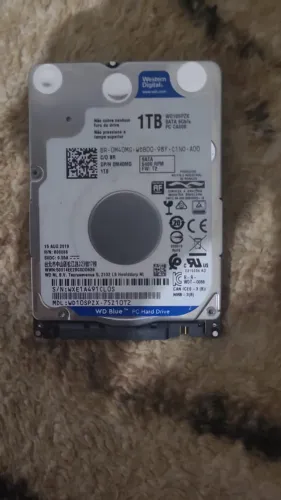 HD 1TB Notebook Western Digital