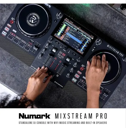 NUMARK MIXSTREAM PRO | STANDALONE COM WI-FI, TELA TOUCH E SOM INTEGRADO
