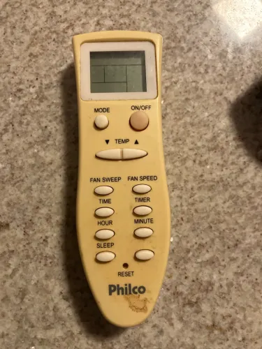 Controle remoto ar condicionado Philco