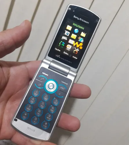 Sony Ericsson w508 celular ANTIGO GUITAR ROCK COLEÇÃO VIVO