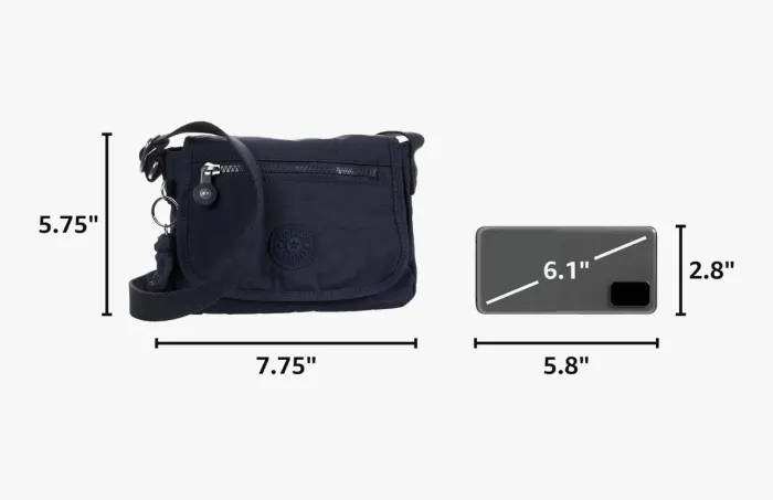 Bolsa Kipling ORIGINAL azul marinho
