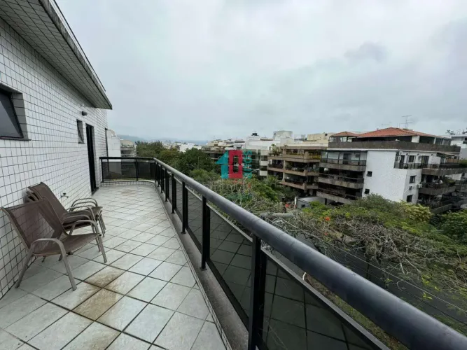 Recreio dos Bandeirantes | Cobertura 3 quartos, sendo 2 suites
