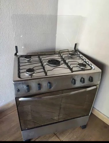 Fogão 5 bocas conservado inox 