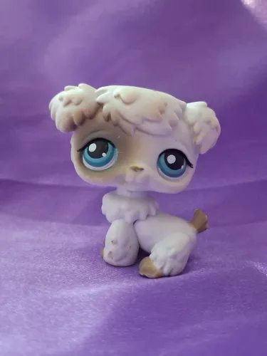 Cachorro Poodle Raro #204 Littlest Pet Shop LPS