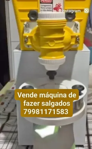 Vendo máquina de fazer salgados em perfeito estado pronta pra trabalhar 