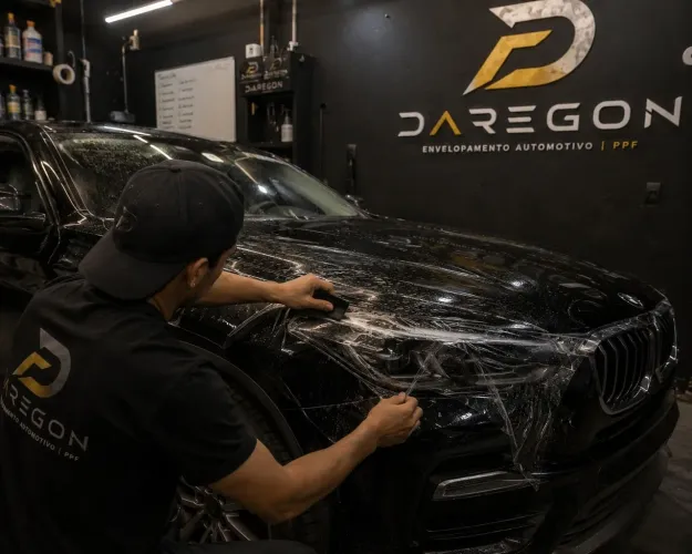 Envelopamento e Aplicação de PPF - Daregon