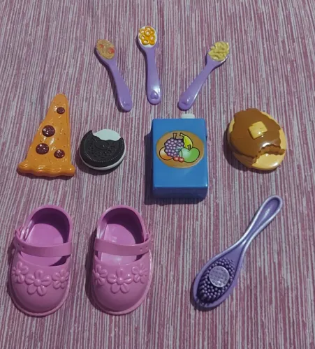 Lote de acessórios da boneca Amazing Ananda  em perfeito estado  RARIDADE 
