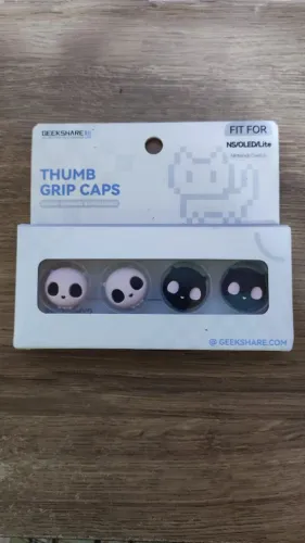 Thumb Grip Caps GeekShare para Nintendo Switch / OLED / Lite - Kit com 4 Unidades