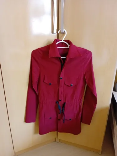 PARKA FEMININA BORDO