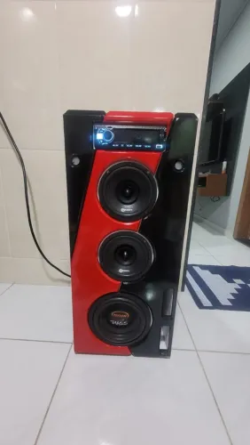 Caixa de Som Bob 400W - Grave forte e qualidade de som garantida