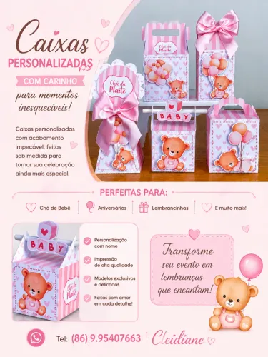 Caixinhas personalizadas