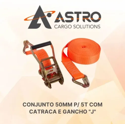Cinta c/ Catraca de Amarração 5T 9 M Terminal J ASTRO (Pronta Entrega)