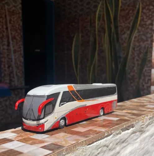 Miniatura de ônibus