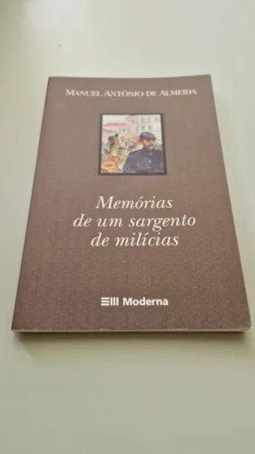 livro memória de um sargento de milícias