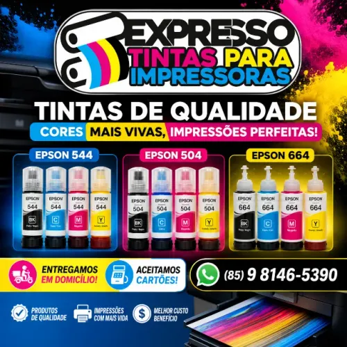 Tinta Epson Promoção Tinta Epson 544 Tinta Epson 664 Tinta Epson 504 Fale Conosco