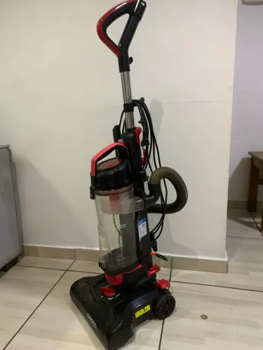 Aspirador de pó turbo 2 em 1. Ótimo para retirar pelos de Pet.