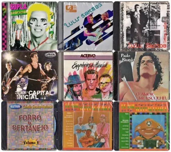 Lote 40 CDs de Música (Todos Originais)