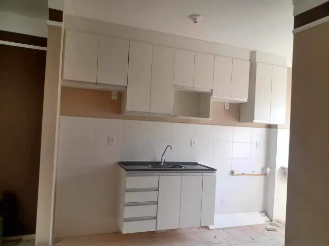 Cozinha planejada padrão MRV, Vitta, brio entre outros