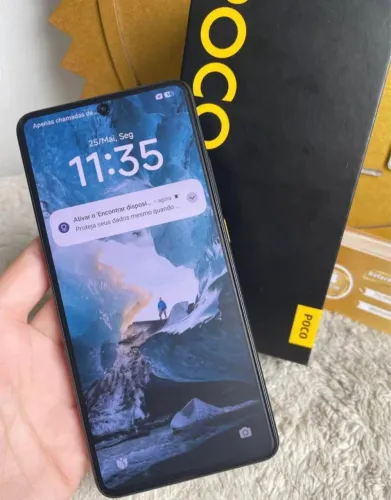 POCO X7 PRO 512GB SEMI NOVO C/ CAIXA CARREGADOR ORIGINAL.