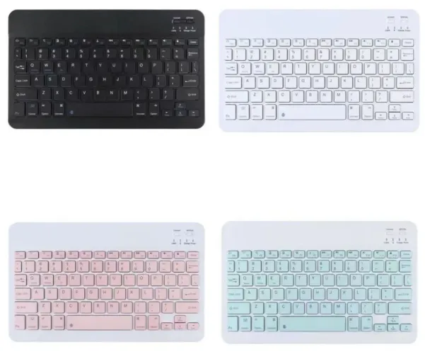 Teclado bluetooth várias cores