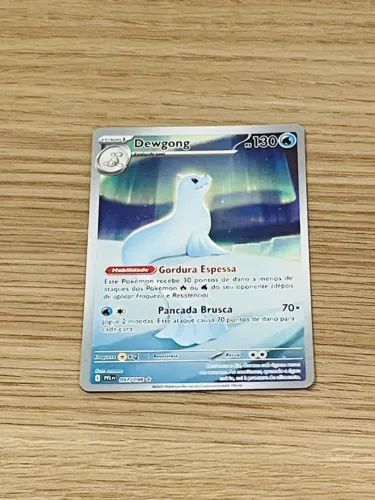 Carta POKEMON Dewgong (097/094)  FOIL NM - IR Fogo Fantasmagórico (2025)