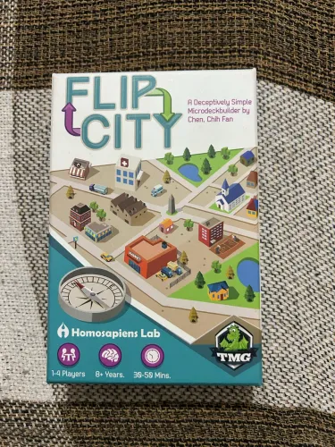 Jogo de cartas Flip City