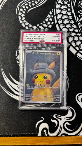 Pikachu with Grey Felt Hat / Pikachu Van Gogh, SVP #085