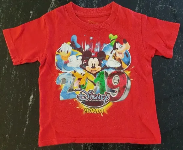 Camiseta Infantil Disney Tam 1-2