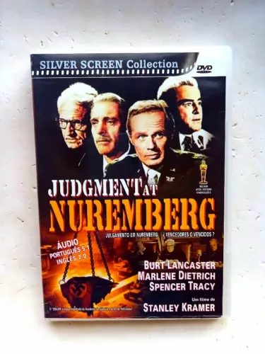 Julgamento de Nuremberg dvd filme guerra suspense burt lancaster