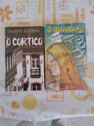 Kit 2 Livros Clássicos Lacrados: O Cortiço + O Guarani (Novos)