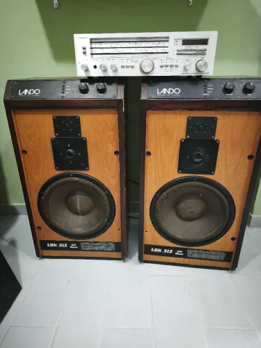 Caixas acústicas Lando raras