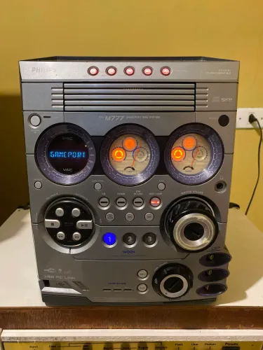 Som com bluetooth vintage 
