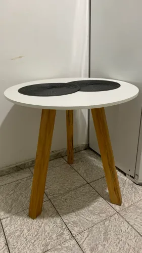 Mesa redonda média 85cm 